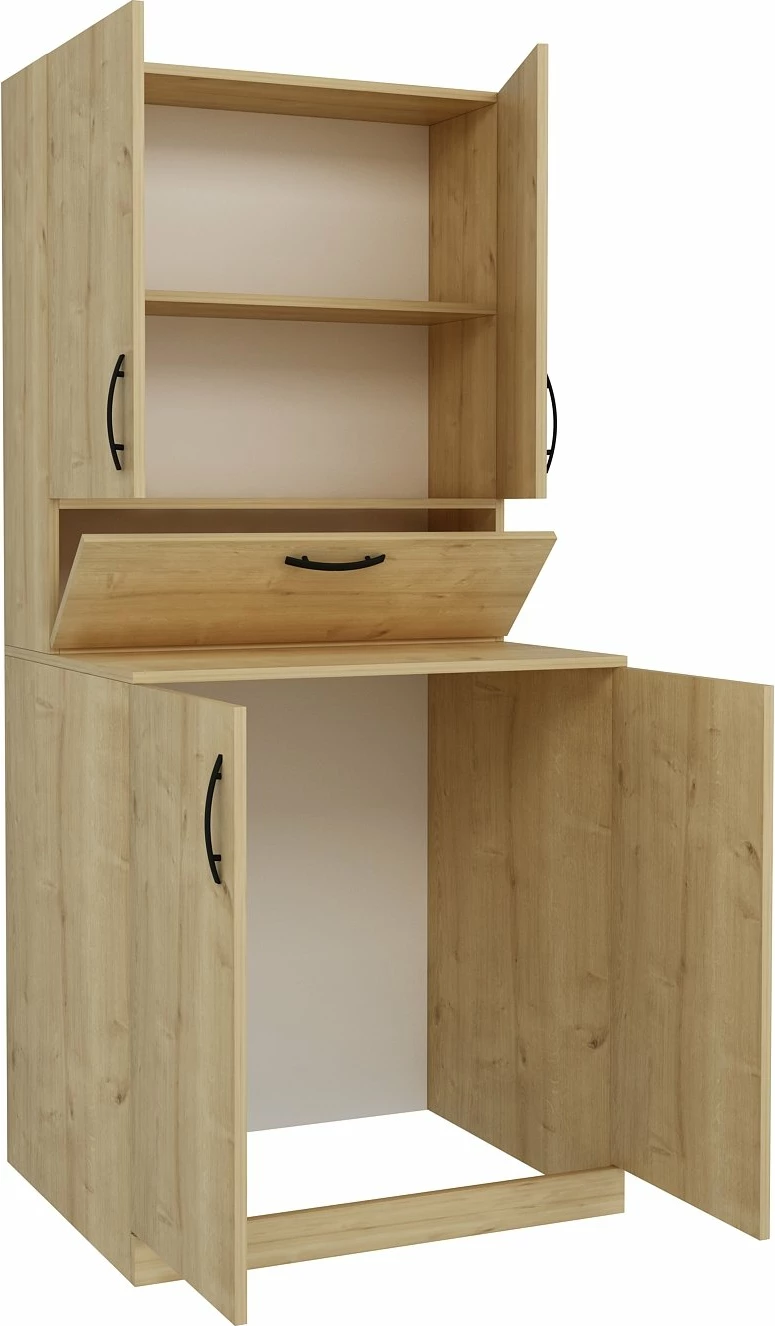 Dollap për lavatriqe, ngjyrë lisi, Palmira