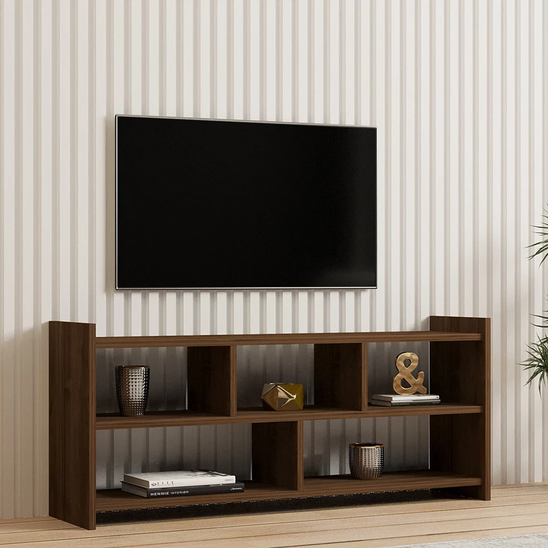 Dollap TV Kapri, ngjyrë arre, 120x28x55cm