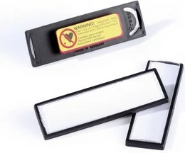 Emërtues magnetik Durable Clip-Card 17x67mm 25 copë, zi