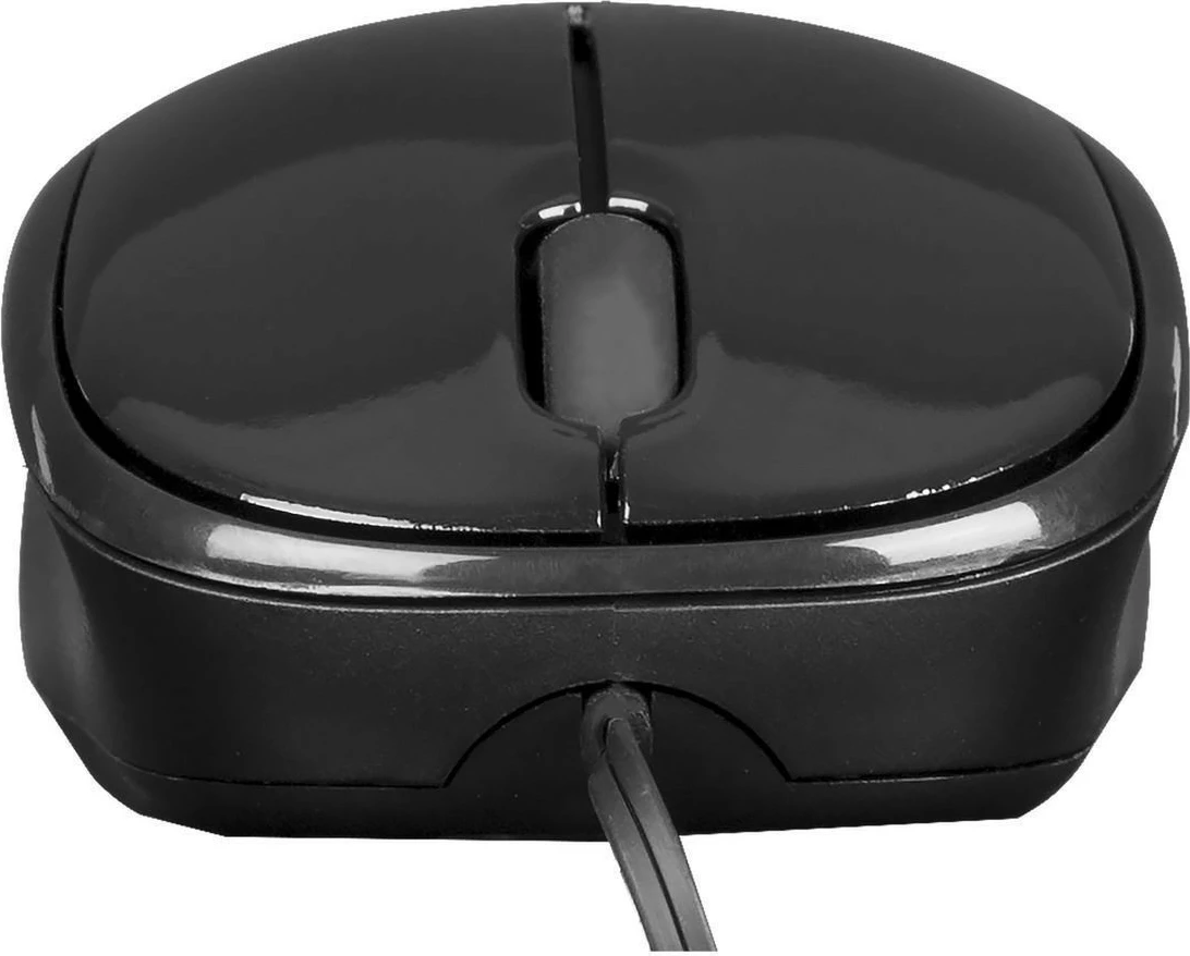 Maus Targus me kabllo tërheqëse, USB, 1000 DPI, i zi