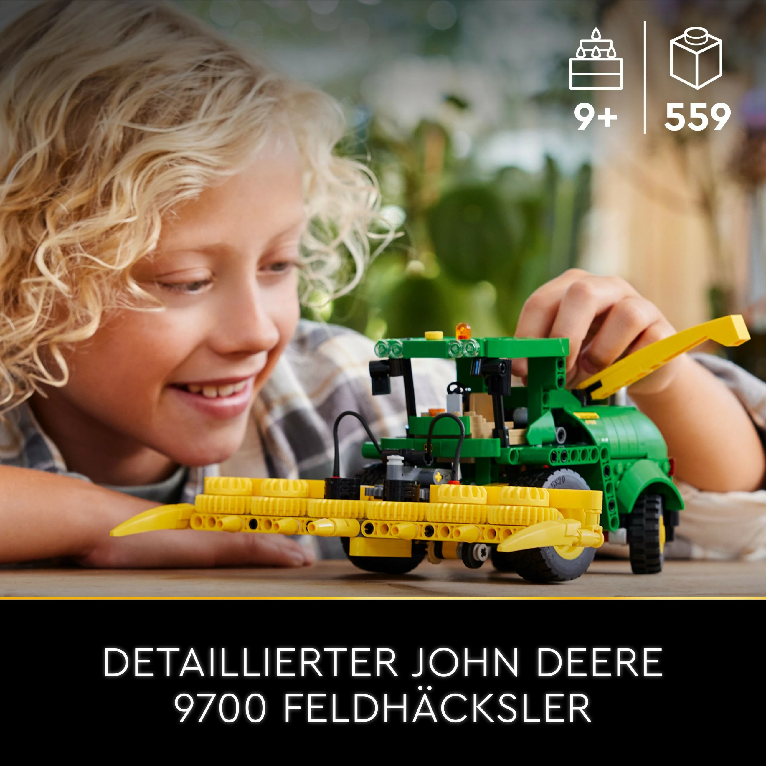 Set ndërtimi LEGO Technic John Deere 9700 Forage Harvester 559 pjesë multikolor
