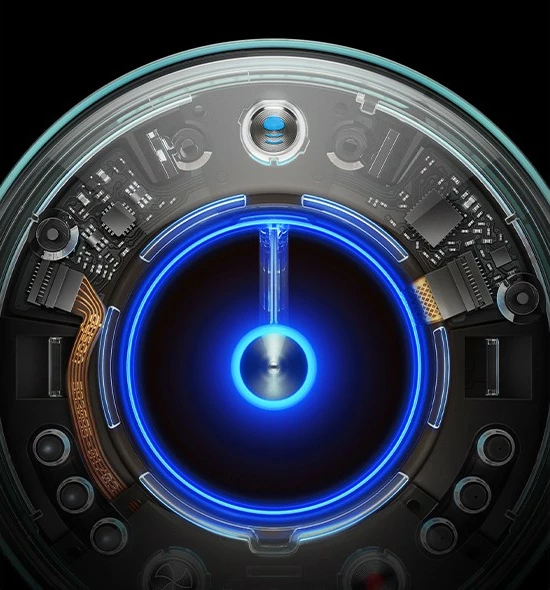 Tharëse flokësh Dyson Supersonic Nural, 1600 W, 13.3 l/s, Blu, Portokalli