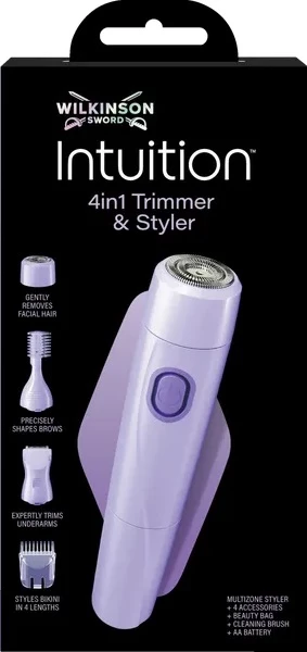 Trimmer dhe styler për femra Wilkinson Intuition 4w1