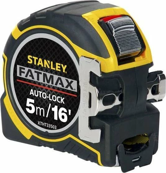 Shirit matës Stanley FatMax Auto-Lock 5 m, 32 mm, zi/verdhe