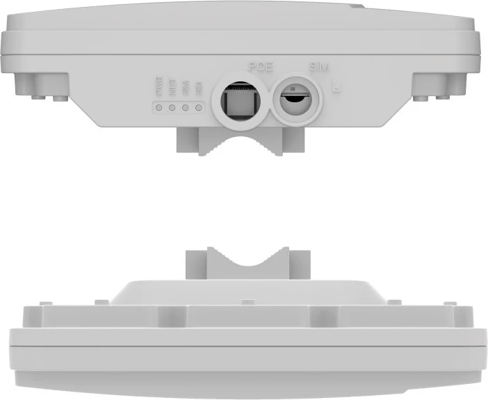 Router celular ZTE MF258K1 ODU, LTE, 1x Gigabit Ethernet, i bardhë