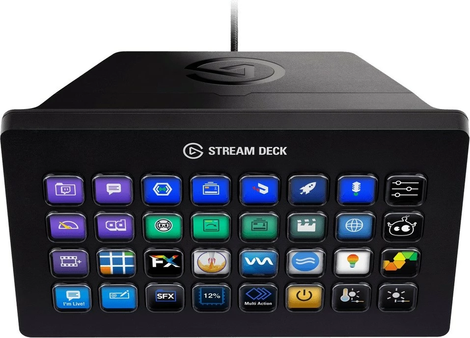 Konsolë kontrolli ELGATO Stream Deck XL, 32 taste LCD, e zezë