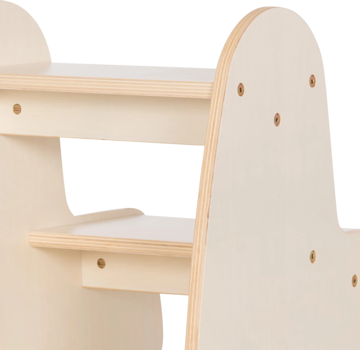 Shkallë për fëmijë RICKI, MDF & kompensatë, ngjyrë natyrale, FH18340.01, 33x43.5x40.5cm