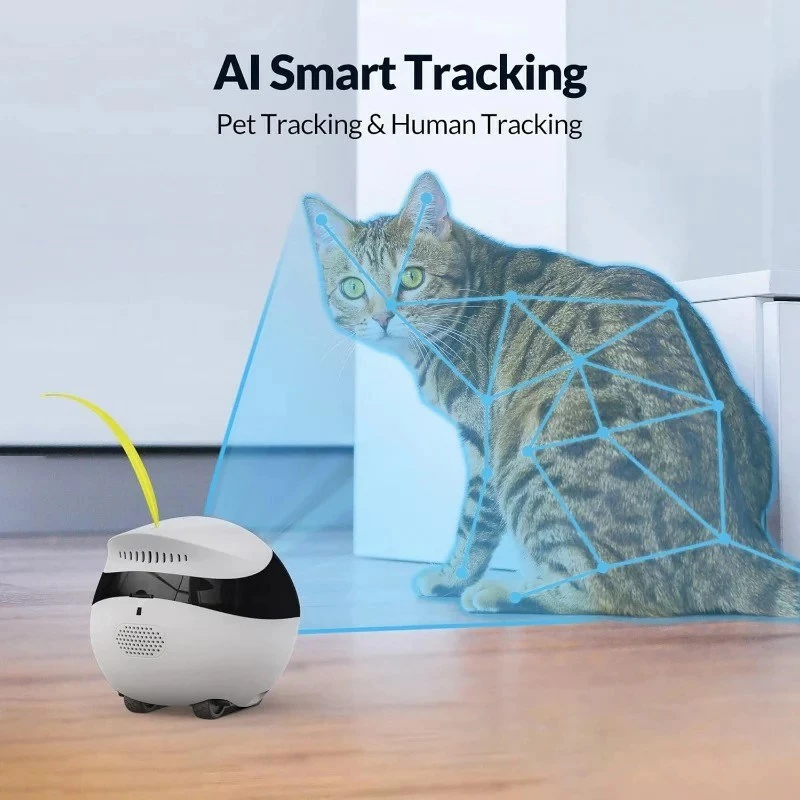 Robot inteligjent ENABOT Ebo Air, WH287302, me kamerë, bardhë/zi