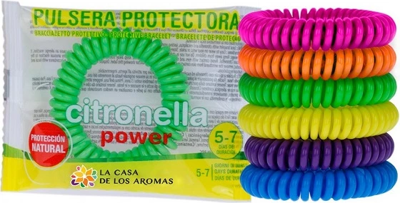 Byzylyk spiral me aromë citronela La Casa de los Aromas uniseks, 1 copë