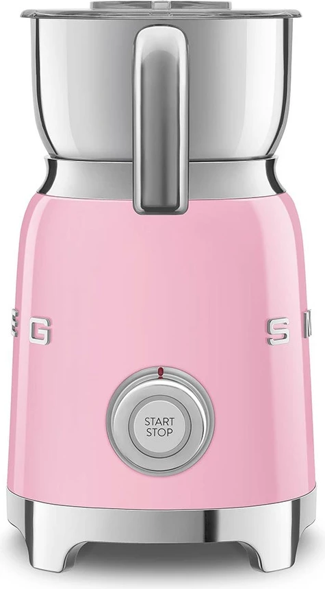 Shkumues qumështi SMEG 50's Style, rozë