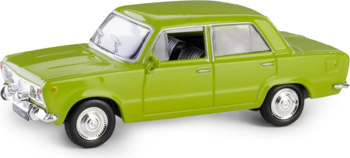 Makine lodër Daffi Fiat 125p, model 1:43, e gjelbër