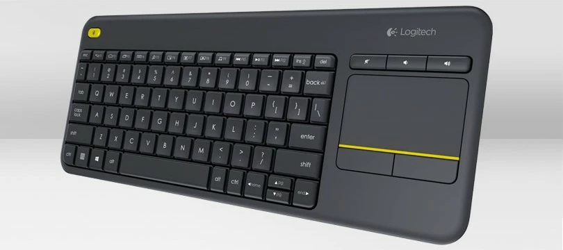 Tastierë wireless Logitech K400 Plus, RF Wireless, QWERTZ, e zezë