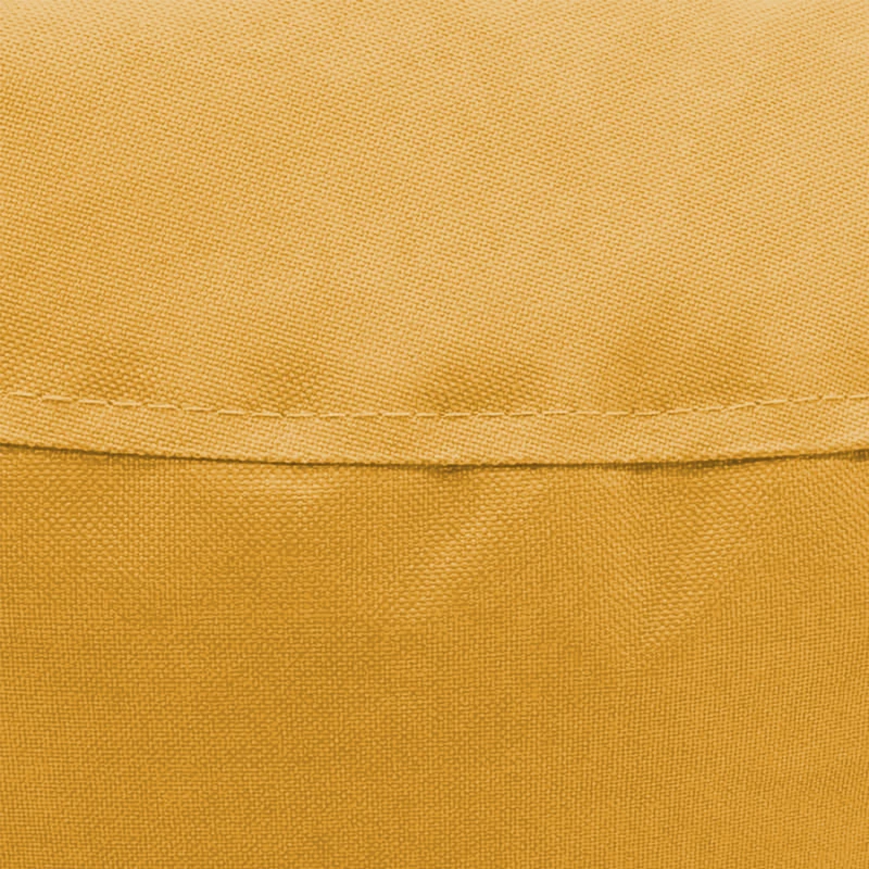 Karrige me qese fasule Norm, material 100% i papërshkueshëm nga uji, ngjyrë e verdhë e errët