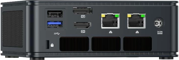 Kasë mini GMKtec K6, Ryzen 7 7840HS, 32GB RAM, 1TB SSD, e zezë