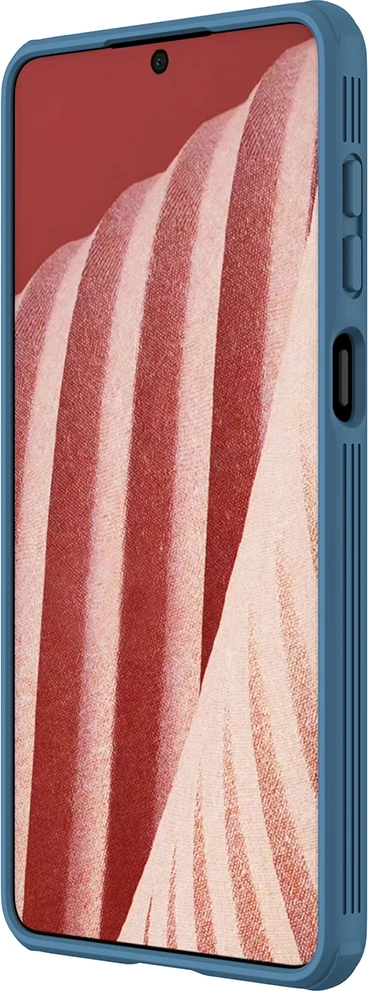 Mbështjellës Nillkin CamShield Pro për Samsung Galaxy A73, me kapak kamere, Kaltër