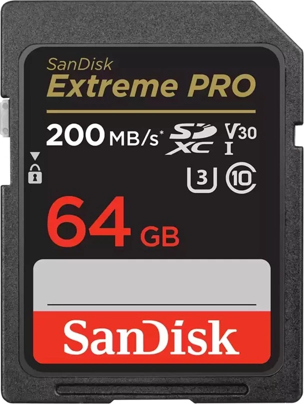 Kartë memorie SanDisk Extreme PRO, SDXC Class 10, 64GB