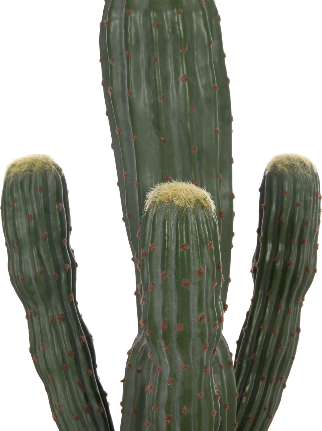 Bimë dekorative sintetike në vazo, lloj kaktusi, FH4746, 17.5x42x113cm