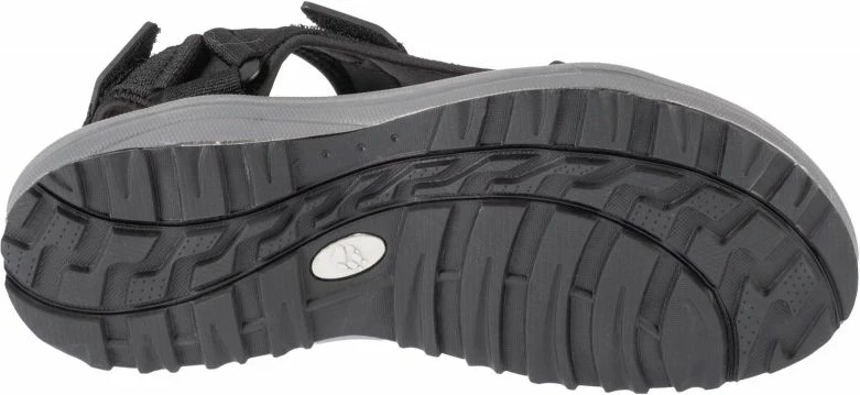 Sandalet për meshkuj Jack Wolfskin, të zeza