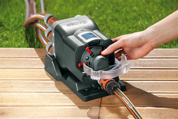 Ndarës automatik uji Gardena 1197-29, 2-6 zona, 6 dalje 3/4\" (26.5 mm), set me 5 konektorë zorre + 3 kapakë