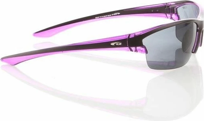 Syze dielli Goggle, të zeza/më të purpurta