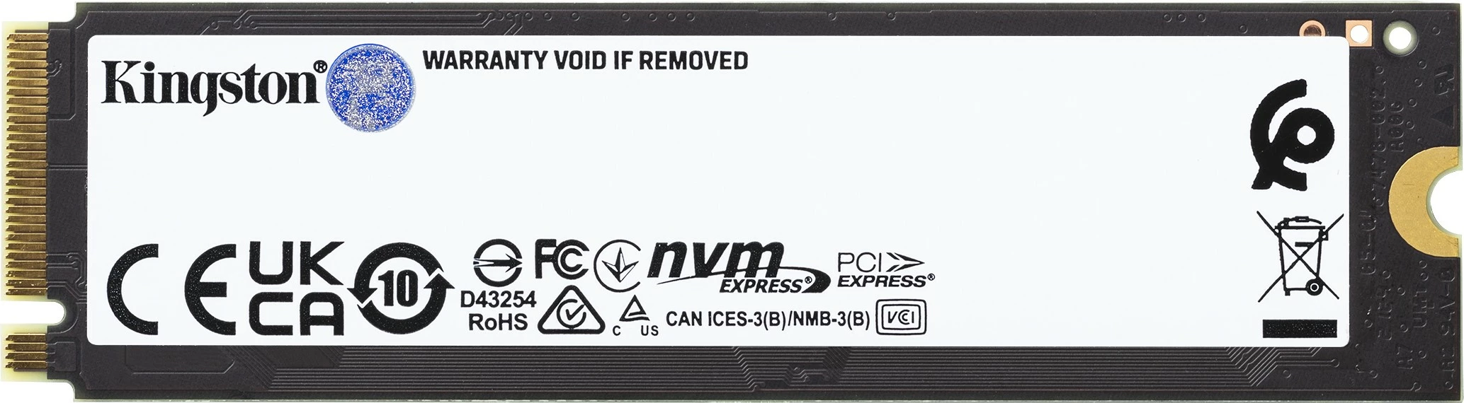 SSD Kingston FURY RENEGADE M.2 2280 NVMe, 1 TB, 7300 MB/s