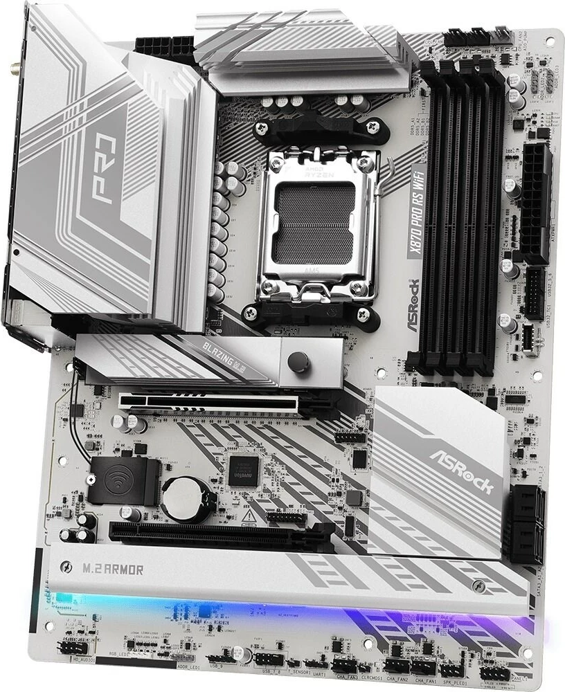 Pllakë amë ASRock X870 Pro RS WiFi, Socket AM5