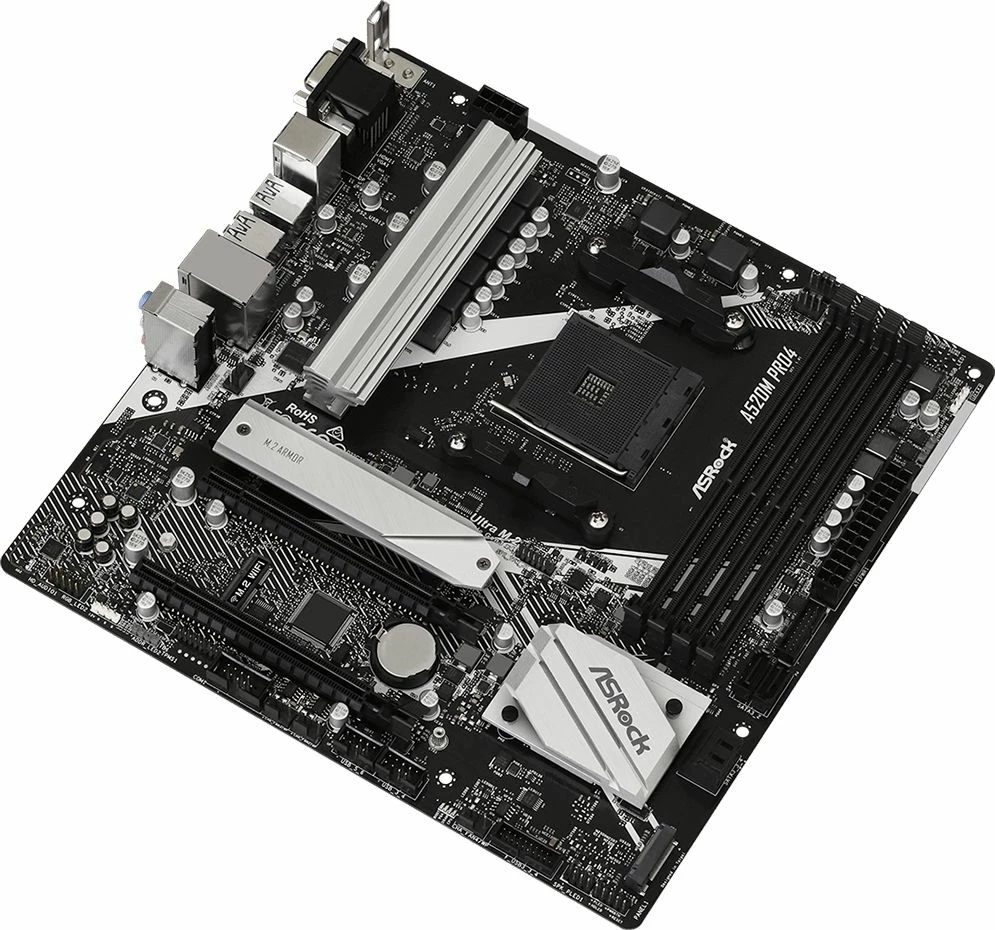 Pllakë amë ASRock A520M PRO4
