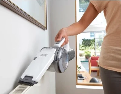 Fshesë dore Black & Decker PV1820L, pa kabllo, argjend