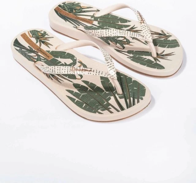 Flip-flopa për femra Ipanema, bezhë