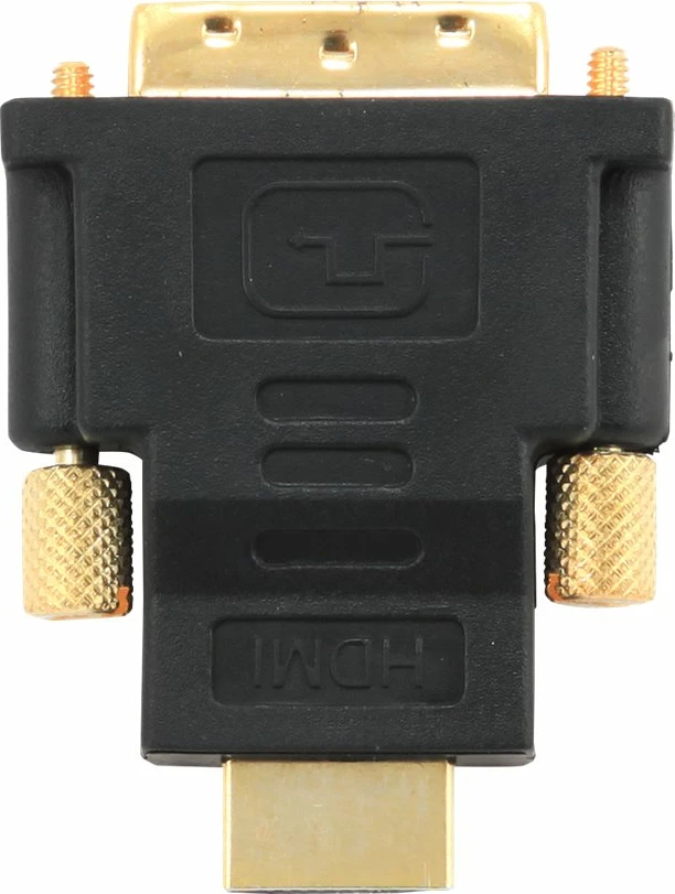 Adapter HDMI në DVI Gembird A-HDMI-DVI-1, i zi