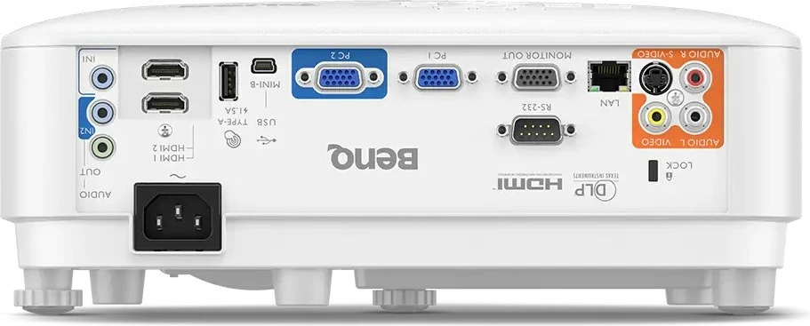 Projektor Benq MX825STH, DLP, XGA, 3500 AL, 20000:1, HDMI, i bardhë