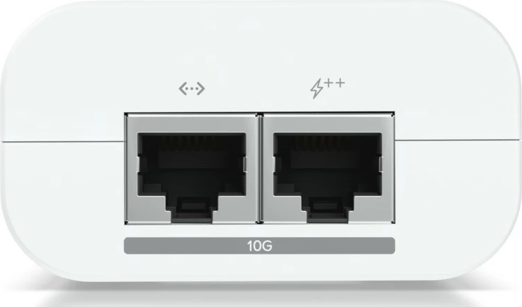 Adapter PoE++ Ubiquiti UACC-PoE++-10G, 10 Gigabit Ethernet, 54V, i bardhë