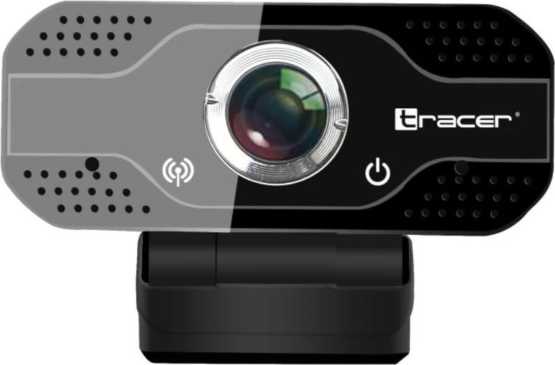 Webcam Tracer WEB007, Full HD 1080p, mikrofon i integrum, e zezë