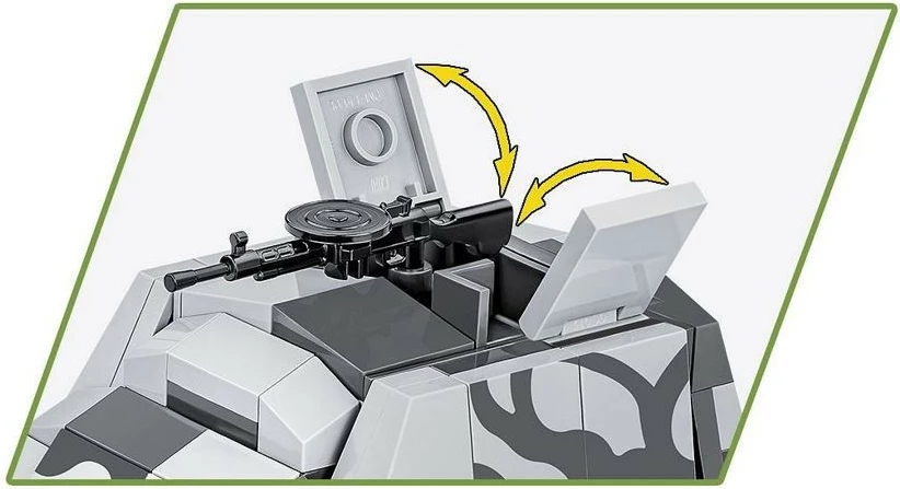 Set ndërtimi Cobi Klocki 3114 Kubuś, Historical Collection, 302 pjesë, plastikë