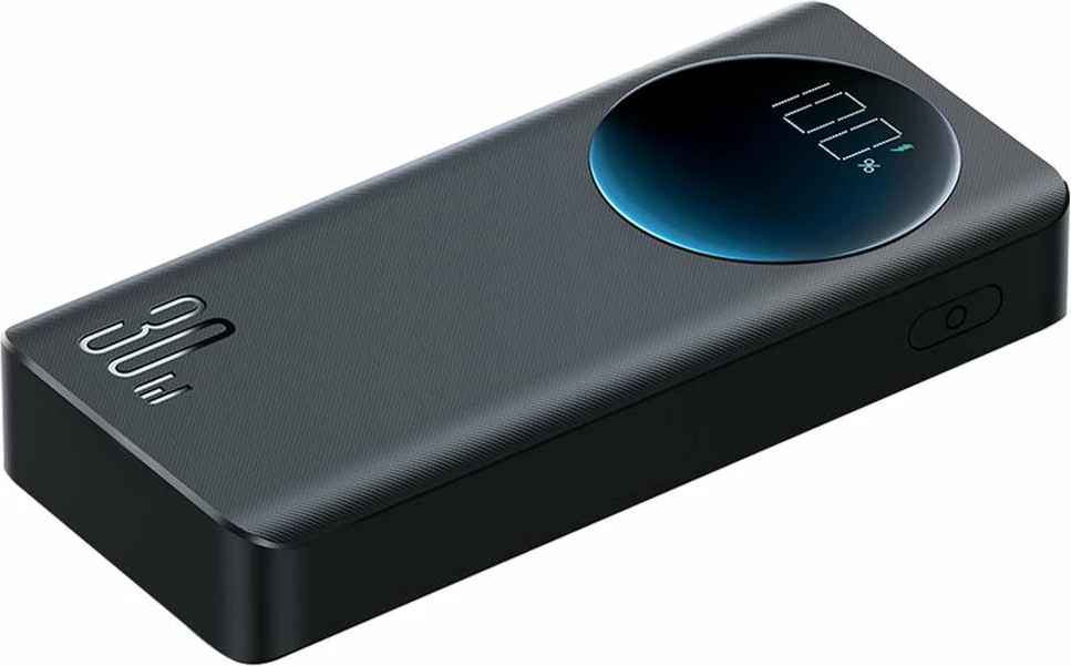 Powerbank Joyroom JR-PBF03, 30000mAh, 30W, me kabllo USB-A në USB-C, e zezë