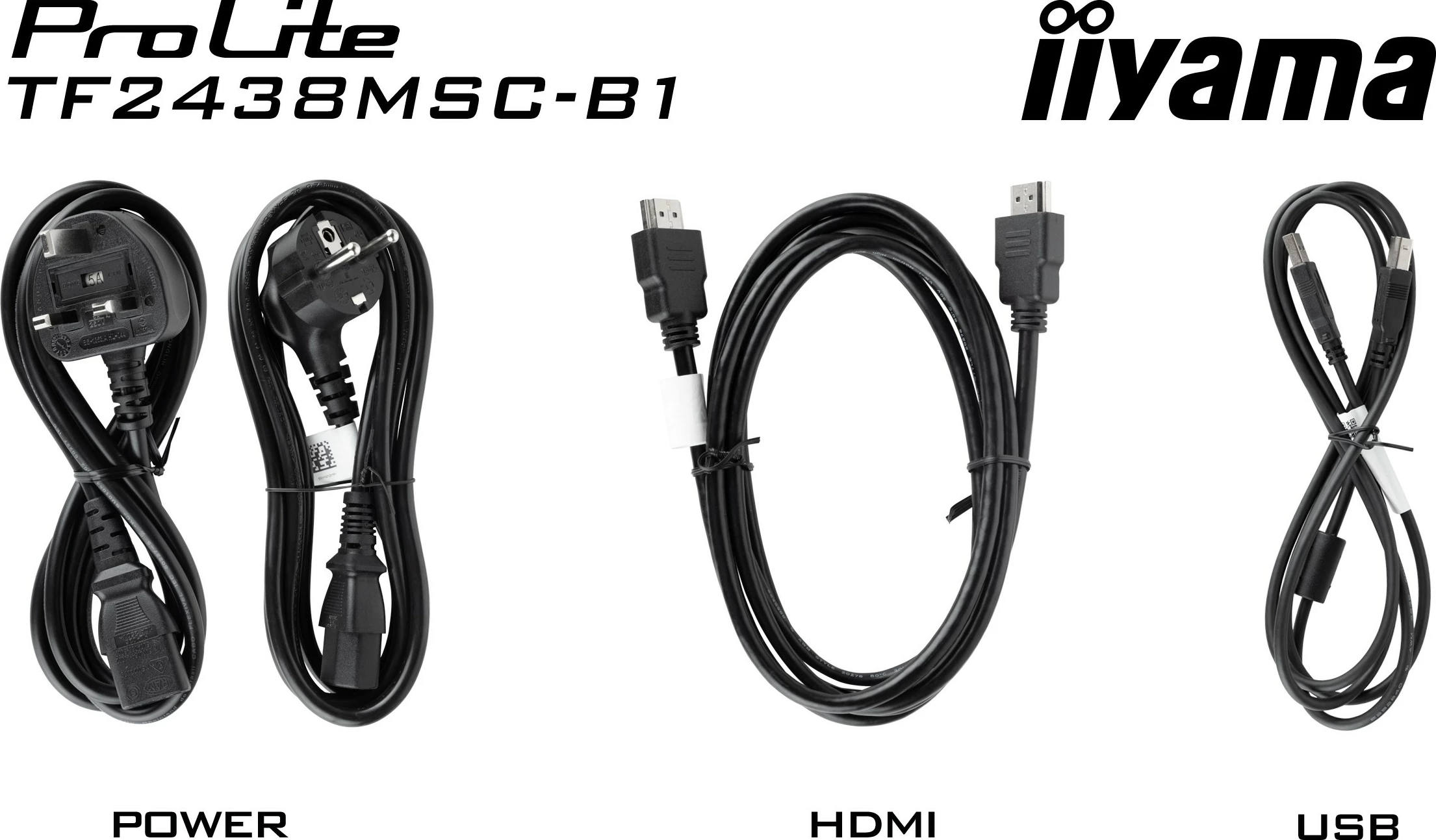 Monitor me prekje iiyama ProLite TF2438MSC-B1, 24 inç, Full HD, IPS, 10 pika prekje