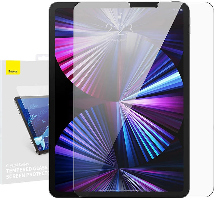 Xham i temperuar Baseus Crystal Series 0.3mm për iPad Pro, 12.9"