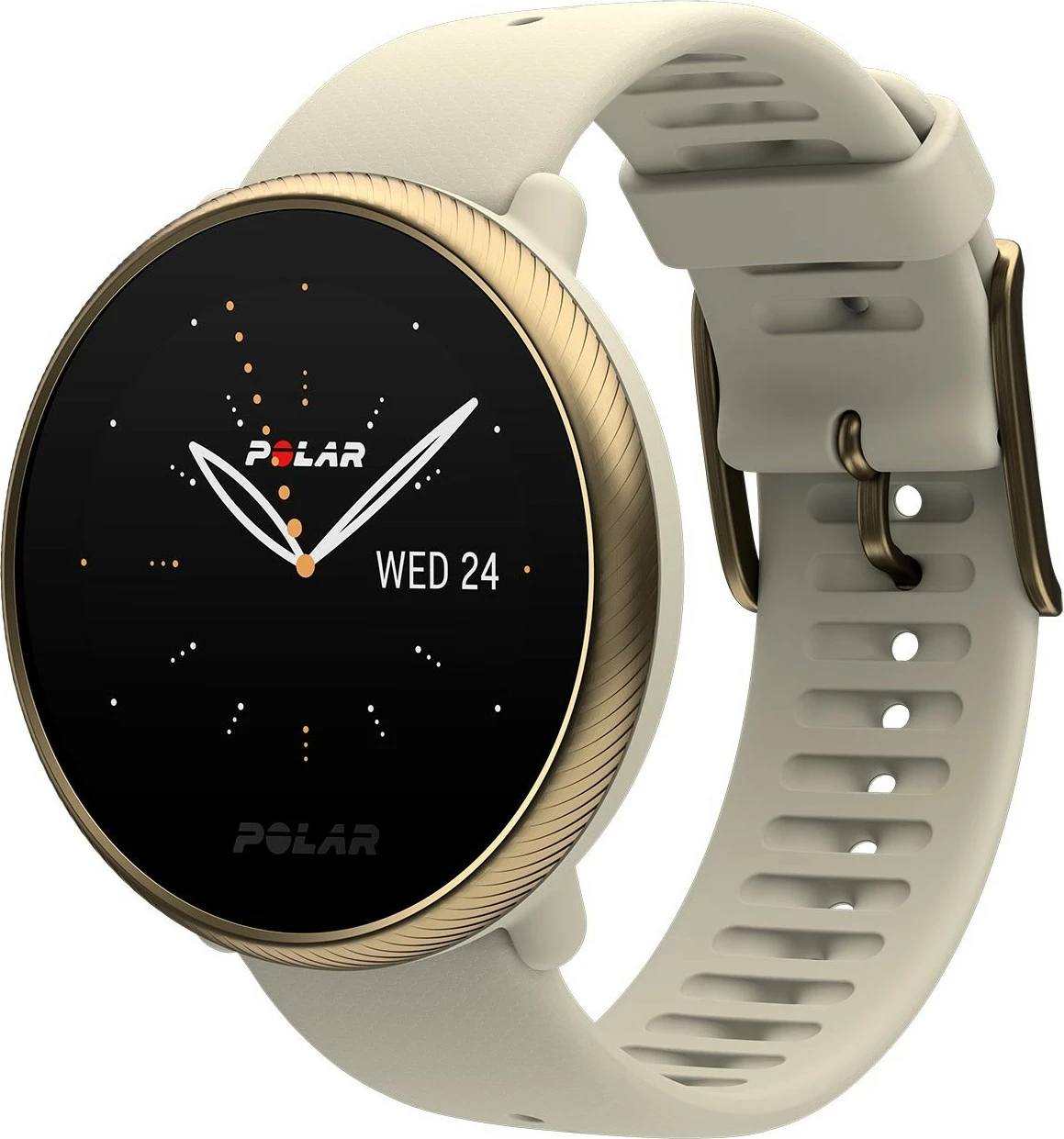 Smartwatch Polar IGNITE 2, 3.05 cm, GPS, ngjyrë e artë