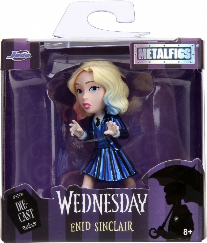 Figurë metalike JADA TOYS Wednesday, 6.5 cm, 4 lloje të ndryshme