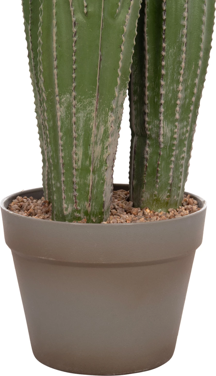 Bimë dekorative sintetike në vazo, lloj kaktusi, FH4744, 17.5x105cm