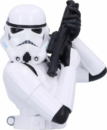 Figurinë bust Stormtrooper NEMESIS NOW Star Wars 14.2 cm, e bardhë