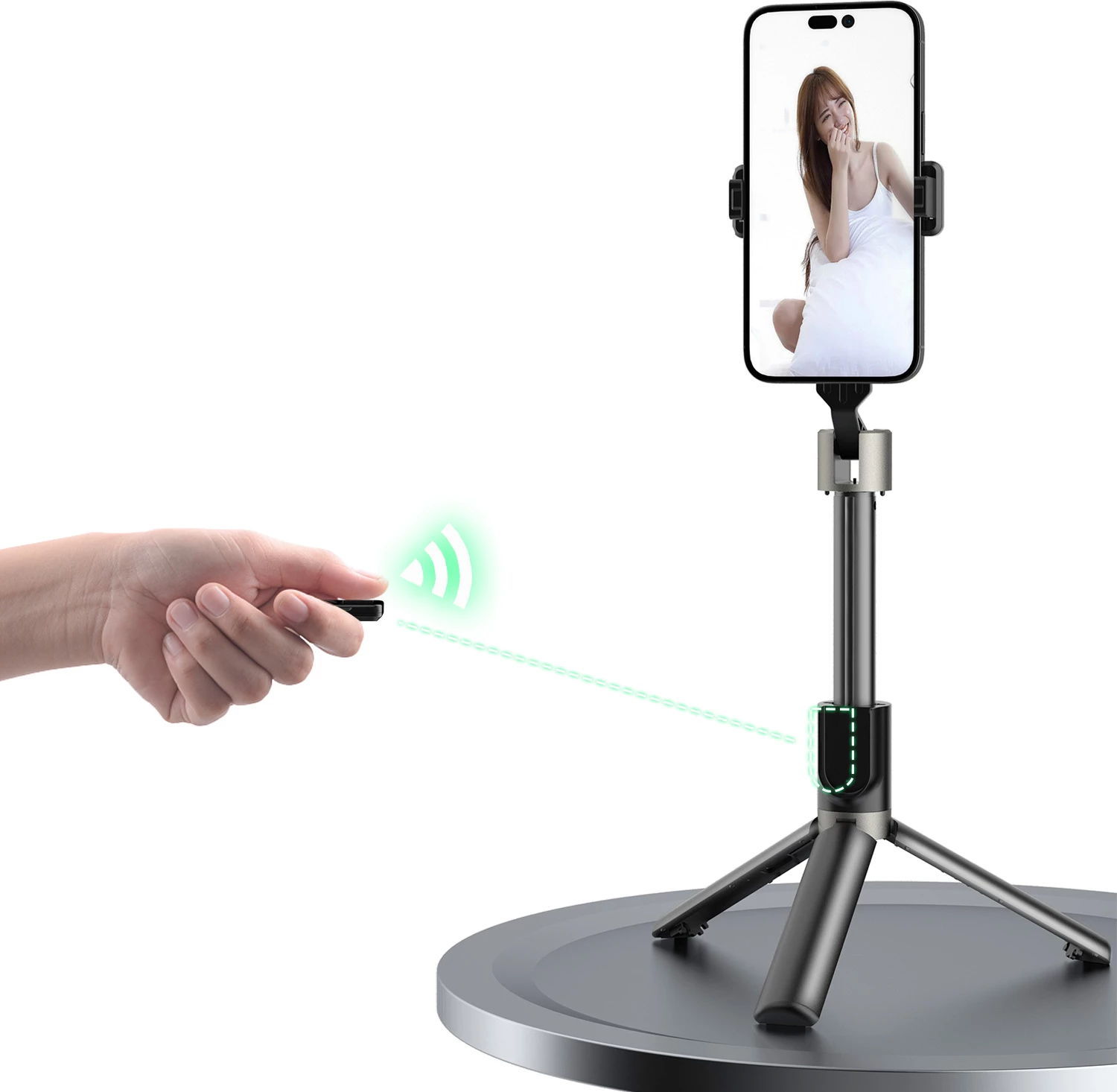 Selfie stick me tripod Dudao F18B, Bluetooth, i zi