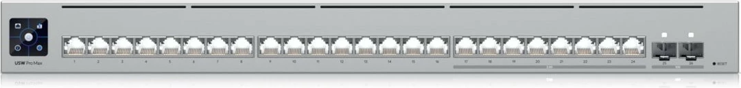 Switch Ubiquiti Pro Max 24, L3, 2.5G Ethernet (100/1000/2500), Rack mounting, 1U