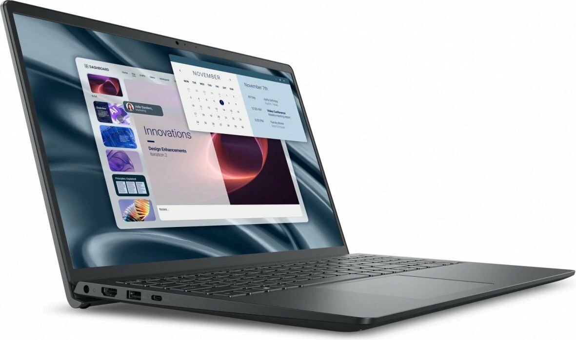 Laptop Dell Pro 15 Essential PV15250, i5-1334U, 16GB RAM, 512GB SSD, 15.6" FHD, Windows 11 Pro, zi
