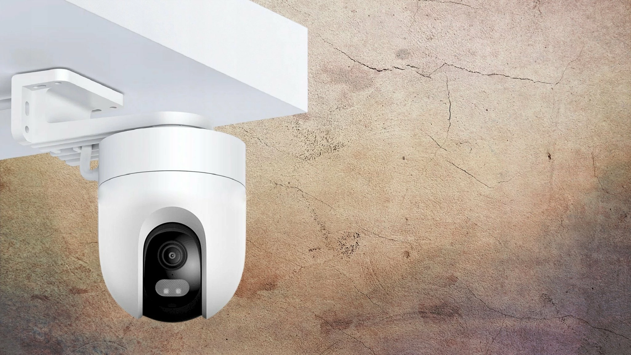 Kamerë IP Xiaomi CW400 2.5K Wi‑Fi IP66 rrotulluese 360° (EU), set me montim muri/tavani