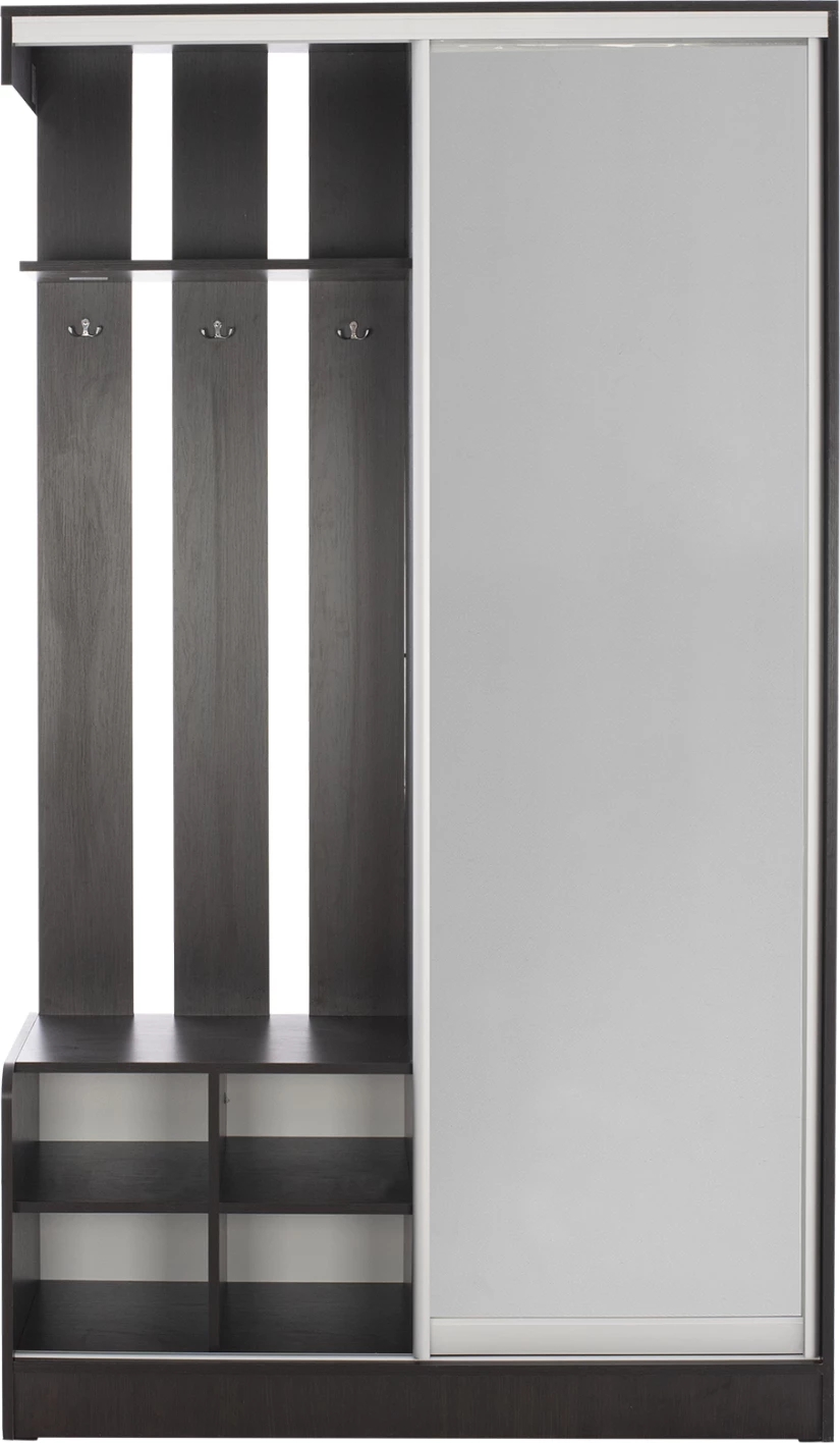 Dollap dhe pasqyrë FH2424.02, 118x45x210 cm