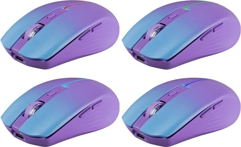 Maus Defender Mystery MM-301 RF+BT, 1600dpi, 6P, Purple