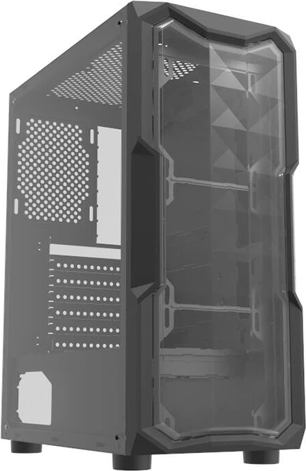 Kasë Darkflash Aquarius Acrylic, Middle Tower, ATX/M-ATX/ITX, e zezë