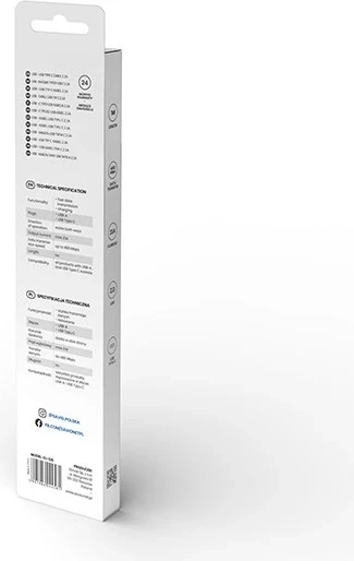 Kabllo Savio USB Type-C 5A, 1m, CL-126, e hirtë