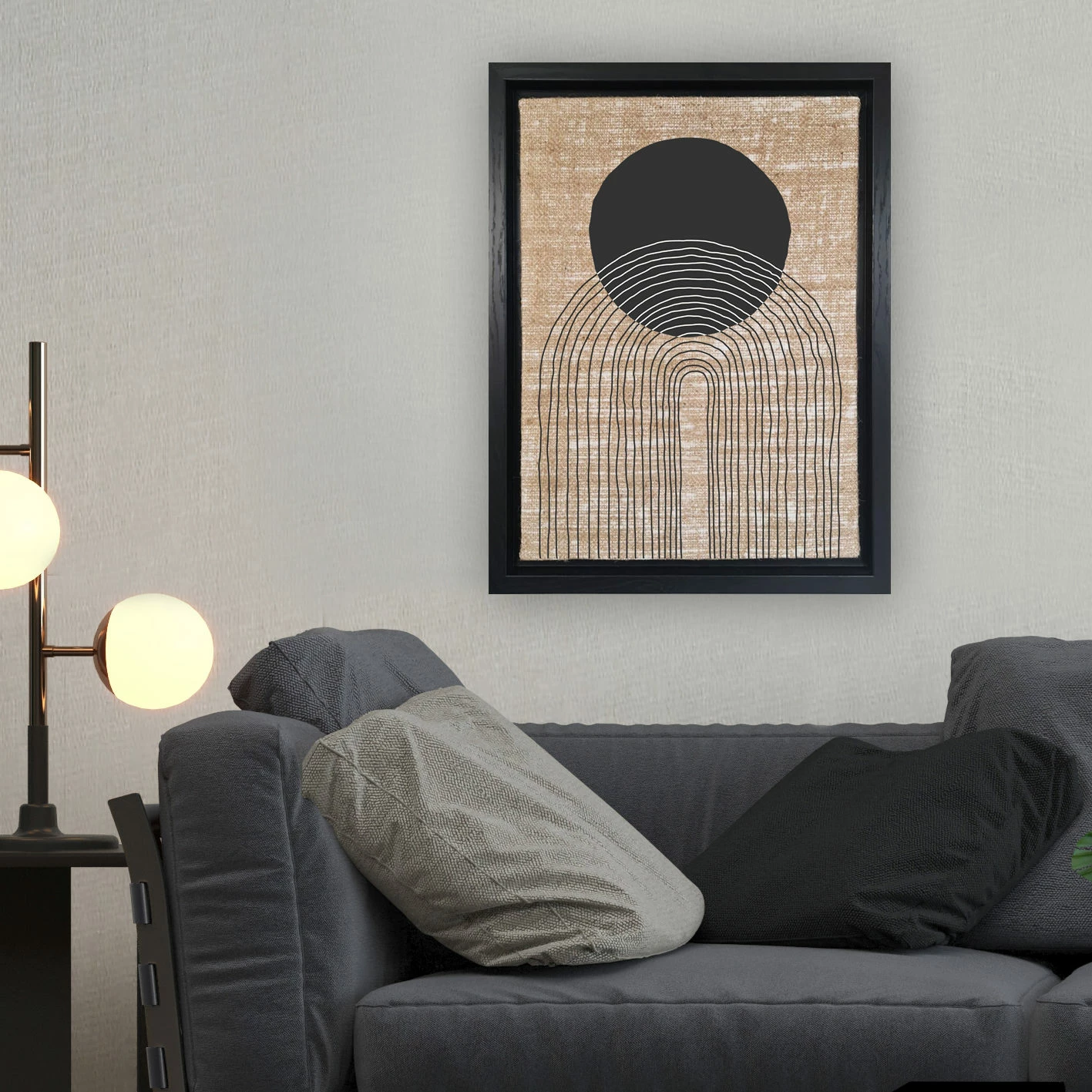 Pikturë dekorative në kanavacë, shumëngjyrëshe, Wallity LSJ217893327732 - 96136, 96x136cm